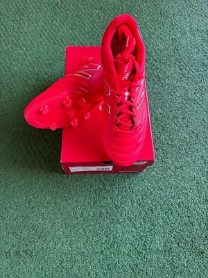 New Balance 442 V2 Team FG Cleats - Red/White - Image 1 of 4