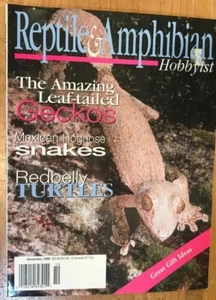 Reptile & Amphibian Hobbyist Magazine November 2000 - Imagen 1 de 2