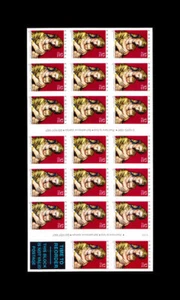 USA 1998 CHRISTMAS - MADONNA AND CHILD #3244a CONVERTIBLE BOOKLET PANE MNH - Bild 1 von 1