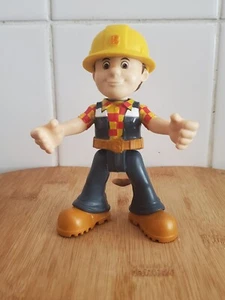 Mattel Bob the Builder Plastic 5'' Toy Figure with Moveable Head and Limbs/2015 - Picture 1 of 3