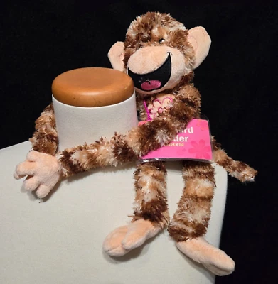Tarjetero Vintage Limited Too Regalo $9.50 Marrón Colgante Mono Animal Peluche Foto 1 de 4