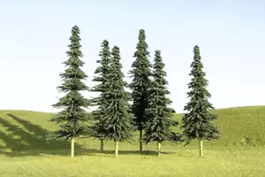 Bachmann N SceneScapes layout alberi alberi abeti 3-4 pollici pkg(9) 32104 - Foto 1 di 1
