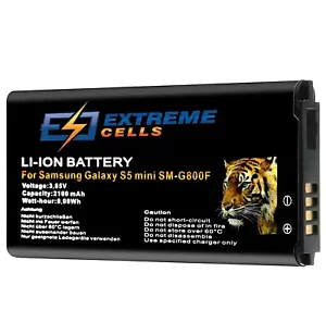 Extremecells Batería para Samsung Galaxy S5 Mini SM-G800F - Imagen 1 de 2
