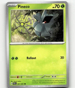 Pokémon Pineco - 001/091 - Destinos Paldeanos - Imagen 1 de 1