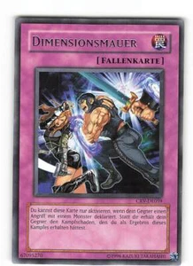 Yugioh DIMENSIONSMAUER , crv-de059 Rare deutsch Excellent  - Bild 1 von 2