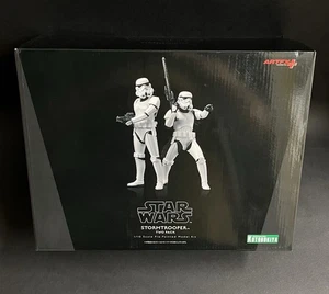 Kotobukiya ARTFX+ Star Wars Stormtrooper Twin Pack 1/10 Pre-Painted Model Kit - Picture 1 of 4