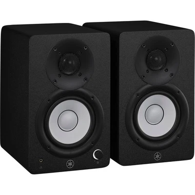 Monitores de estúdio Yamaha HS4B preto - 4,5" alimentados - Par - Imagem 1 de 4