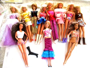 Vintage lot 11 of Barbie dolls most completely dressed - Picture 1 of 10