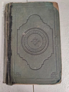 McGuffey’s New Fifth Eclectic Reader 1860's Edition HC Book *Heavily Damaged* - Bild 1 von 8