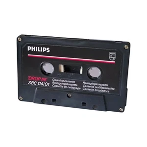 Rare!! Drop In SBC 114/1 Audio Cassette Head Cleaner Tape for Cassette Recorders - Picture 1 of 3