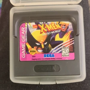 Sega Game Gear - X-Men Mojo World - Cart mit Hülle GWC getestet USA - Bild 1 von 4