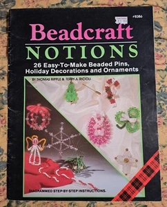 Beadcraft Nozioni Spille Ornamenti Decorazione Vacanze Plaid Imprese Libro - Foto 1 di 5