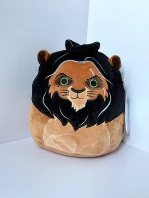Squishmallows Disney The Lion King Scar 8" Plush Toy Jazwares Stuffed Animal NWT - Image 1 of 4