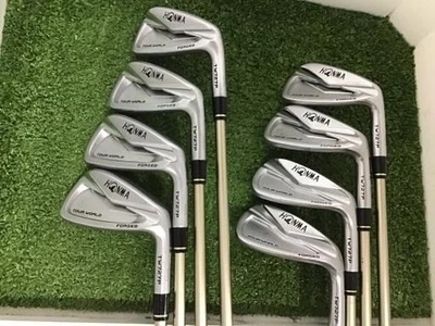 HONMA T//WORLD TW727P FORGED Iron Set Golf Club 5-S 8pcs VIZARD I55/SR #AB13305 - Image 1 of 4