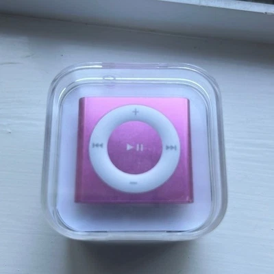 Brand New Apple iPod Shuffle 4th Generation A1373 MP3 Player 2GB Pink Sealed Box - Image 1 of 4