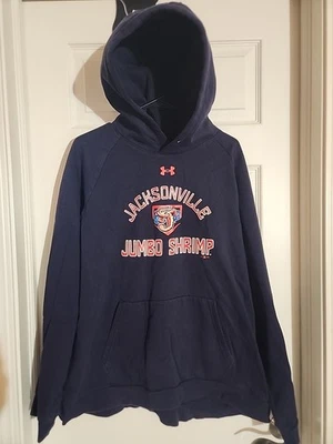 Under Armour | Sudadera con capucha Jumbo Shrimp para mujer XXL Jacksonville ligas menores de béisbol Foto 1 de 4