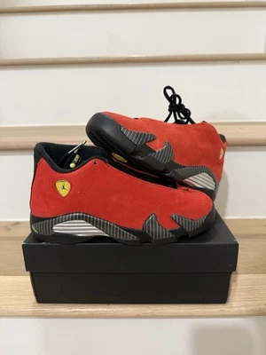 Size 4.5Y - Nike Air Jordan 14 Retro (GS) 'Ferrari' Youth Shoes IF5016-600 - Image 1 of 4