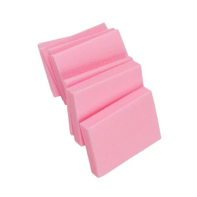 100 Pcs Disposable Lint Free Nail Polish Remover Cotton Pads Cleaning Pads - Bild 1 von 4