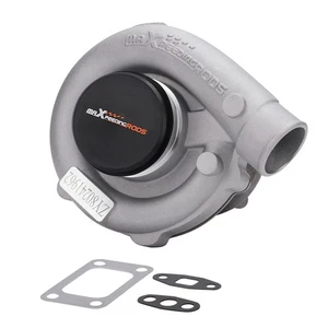 T04E T3/T4 .57A/R 74.2 Trim Turbine Universal Turbo Compressor 400+HP Oil Cooled - Picture 1 of 19