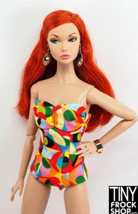 Integrity Poppy Parker Perfectly Palm Springs Print Swimsuit - Picture 1 of 2