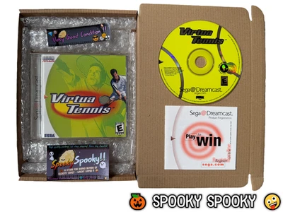 Virtua Tennis Sega Dreamcast - NTSC-U/C USA VGC CIB with Reg - Tracked - Image 1 of 4