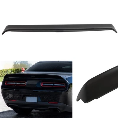 For 2015-2017 2018 2019 2020 Dodge Challenger Primed Black Trunk Spoiler Wing Foto 1 de 4