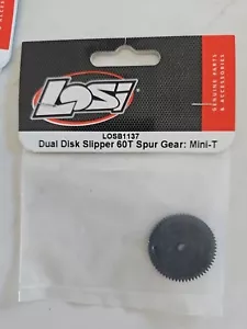 Losi LOSB1137 Mini-T Dual Disk Slipper 60T Spur Gear - Picture 1 of 1