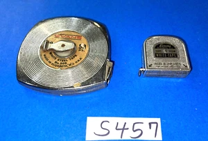 EVANS 2 WHITE TAPE MEASURING TAPES 12FT & 50FT SHIPPING INCLUDED IN THE US - Picture 1 of 15