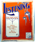 LISTENING - 1921 UK sheet music - Joe Solman