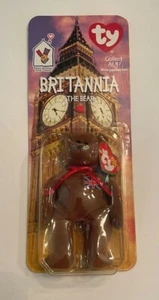 Ronald McDonald House Ty Britannia the Bear With 4 Errors ***MINT CONDITION*** - Picture 1 of 6