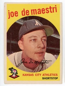 1959 Topps Joe DeMaestri #64 Athletics Ex - Picture 1 of 1
