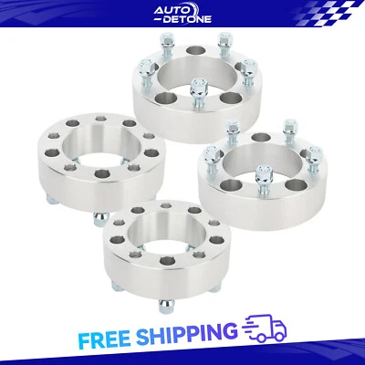2" 5x5.5 1/2" (4) Wheel Spacers For Dodge Ram 1500 Ford F-150 E-150 Jeep CJ7 CJ6 - Image 1 of 4