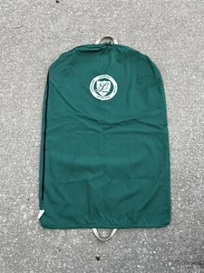 Vintage Lakeside Country Club Houston, TX Garment Bag Solid Green Scovill Zipper - Picture 1 of 7