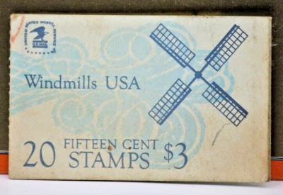 U.S. 1979 Windmills 15 cents SC# BK135 BC25 Booklet of 8 Stamps - Image 1 of 4