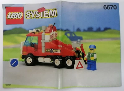 Notice Lego System City - 6670 Rescue Rig - Livret d'instructions uniquement - Photo 1/3