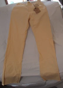 Men's "Bills Khakis" Size 32, Straw Color, Vintage Twill, Unfinished Hem, Pants - Picture 1 of 13