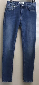 Pantalones de mezclilla para mujer ACNE STUDIOS talla 25x32 Flex S Montana rectos lavado mediano - Imagen 1 de 6