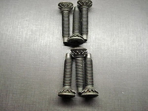 6 pcs 1965 1966 Ford Station Wagon tailgate hinge screws bolts NORS - Picture 1 of 3