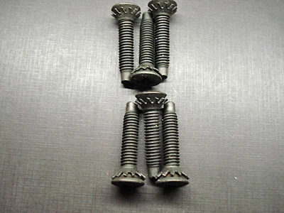 6 piezas 1965 1966 Ford Station Wagon puerta trasera bisagra tornillos pernos NORS Foto 1 de 3