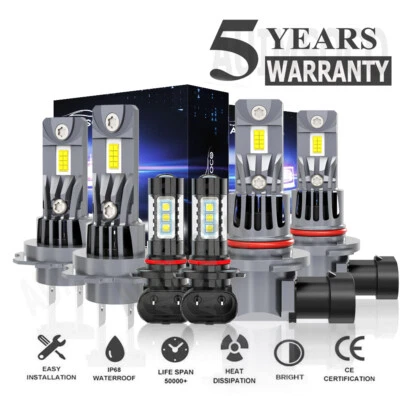 Combo de faros antiniebla LED para Subaru Outback XT Wagon 4 puertas 2005-2009 Foto 1 de 4