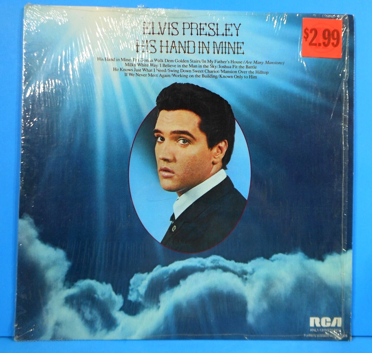 Elvis Presley His Hand In Mine Lp for sale | eBay