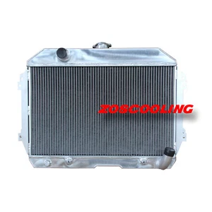 New Aluminum Radiator Fit Datsun 240z 70-73 260z 74-75 3Rows L6 AT MT 110 - Picture 1 of 7