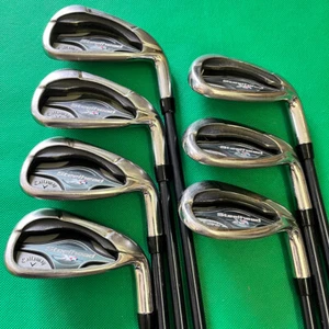 Callaway Steelhead XR Iron Set 7pcs 6-Sw Flex R Regular Original XR Graphite - Picture 1 of 11
