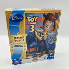 Disney Pixar Toy Story 3 Woody Puzzle Poster 300 Piece NEW Mega Puzzles