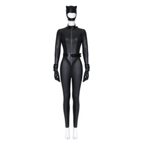 Batman 2022 Catwoman Cosplay Costume Selina Kyle Outfit Jumpsuit - Picture 1 of 20
