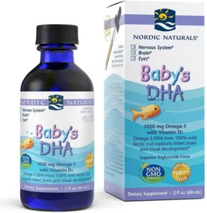 Nordic Naturals, Baby's DHA mit Vitamin D3, 1050 mg, 60ml - Bild 1 von 1