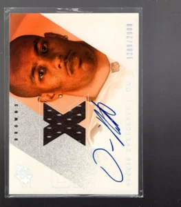 A6905- 2000 SPx #141 Dennis Northcutt RC Auto Jersey /2000 - NM-MT - Picture 1 of 2