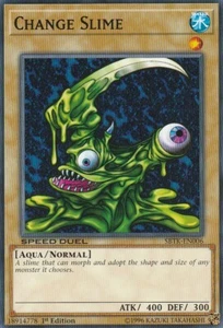 YUGIOH CARD  1 X CHANGE SLIME SBTK-EN006 1ST EDITION - Picture 1 of 1