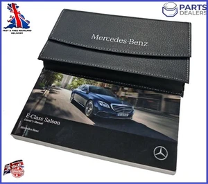 GENUINE MERCEDES E-CLASS SALOON 2016-2023 W213 OWNERS MANUAL HANDBOOK PACK - Picture 1 of 11