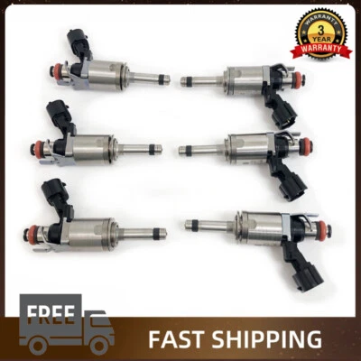 6PCS Fuel Injectors For Ford Transit-150 250 350 3.5L V6 Turbocharged  2015-2019 Foto 1 de 4